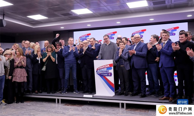 塞尔维亚总统宣布执政党党派联盟在议会选举中获胜(图3)