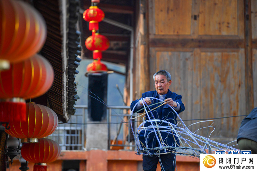 贵州台江：扎龙闹元宵(图7)