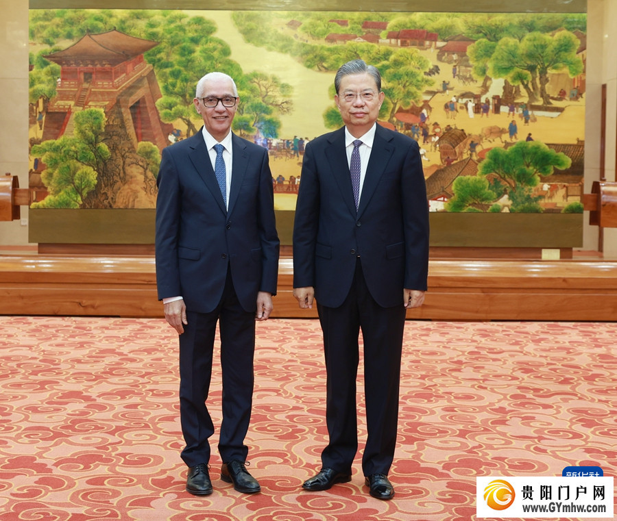 赵乐际同摩洛哥众议长阿拉米举行会谈(图1)