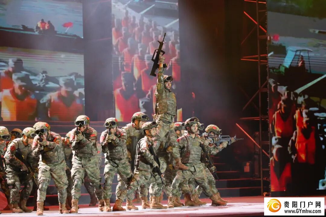 “同心向强·共卫国防”黔西南州双拥工作暨全民国防教育文艺晚会在兴义举行(图2)